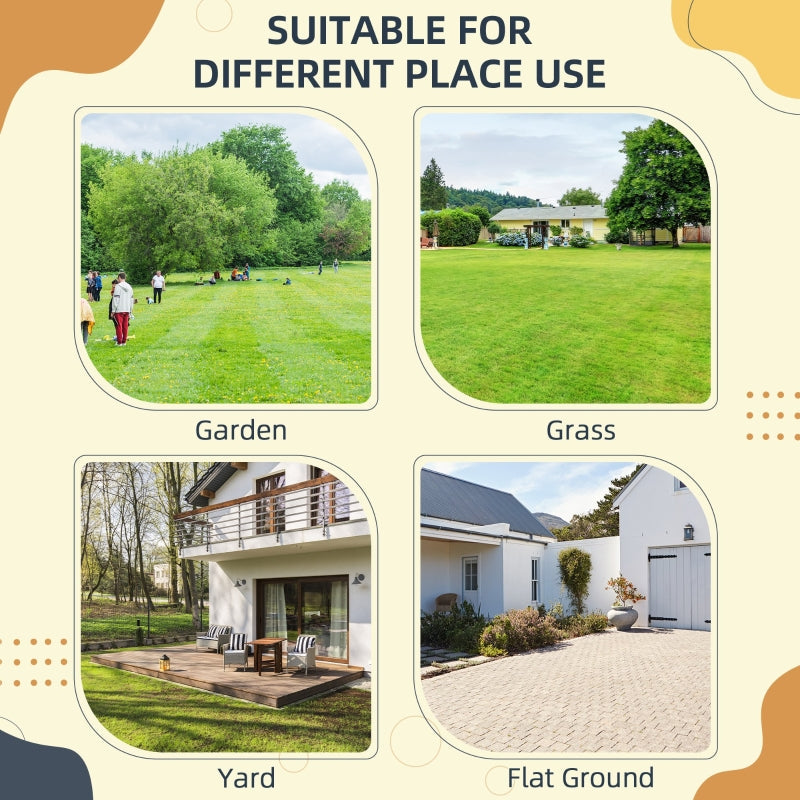 Dog Agility Training Set with Adjustable Obstacle Course, 6 Weave Poles, Storage Bag