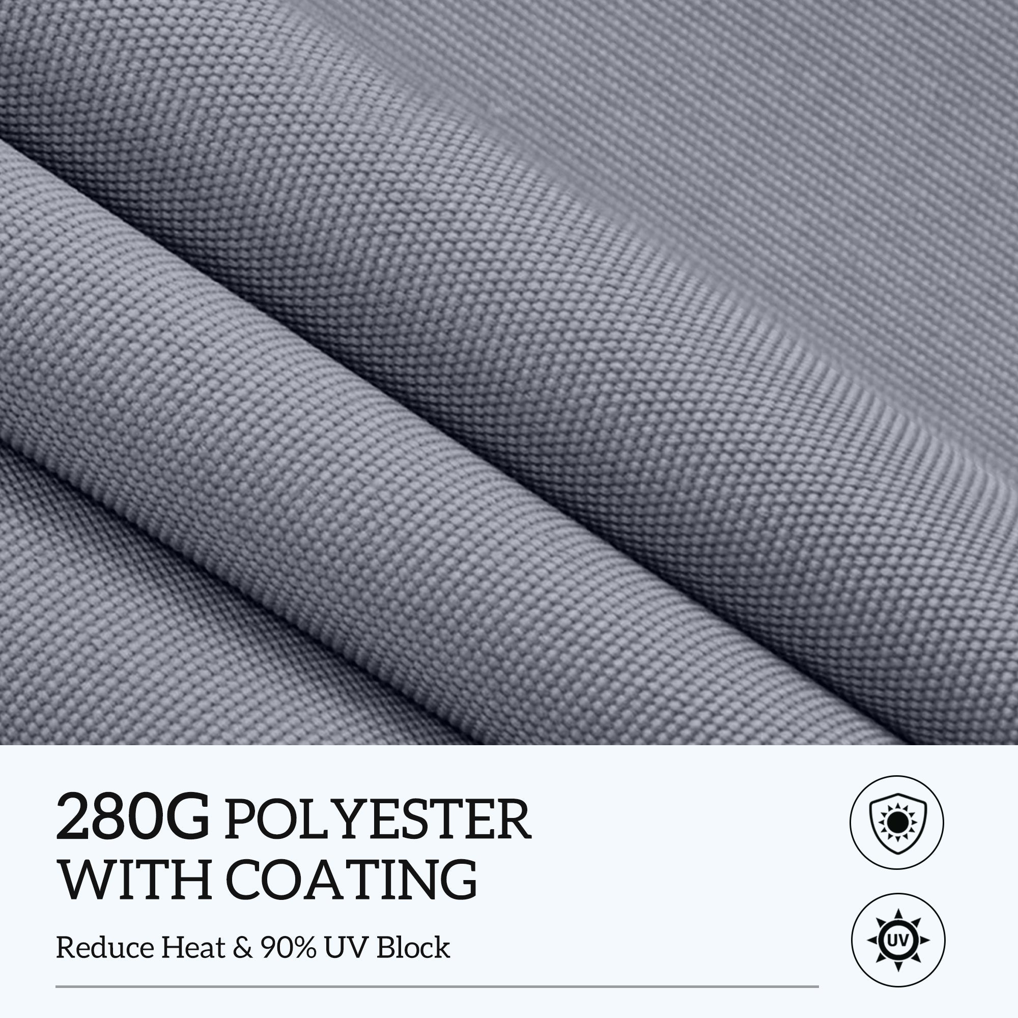 Manual Retractable Awning 4m x 3m - Grey