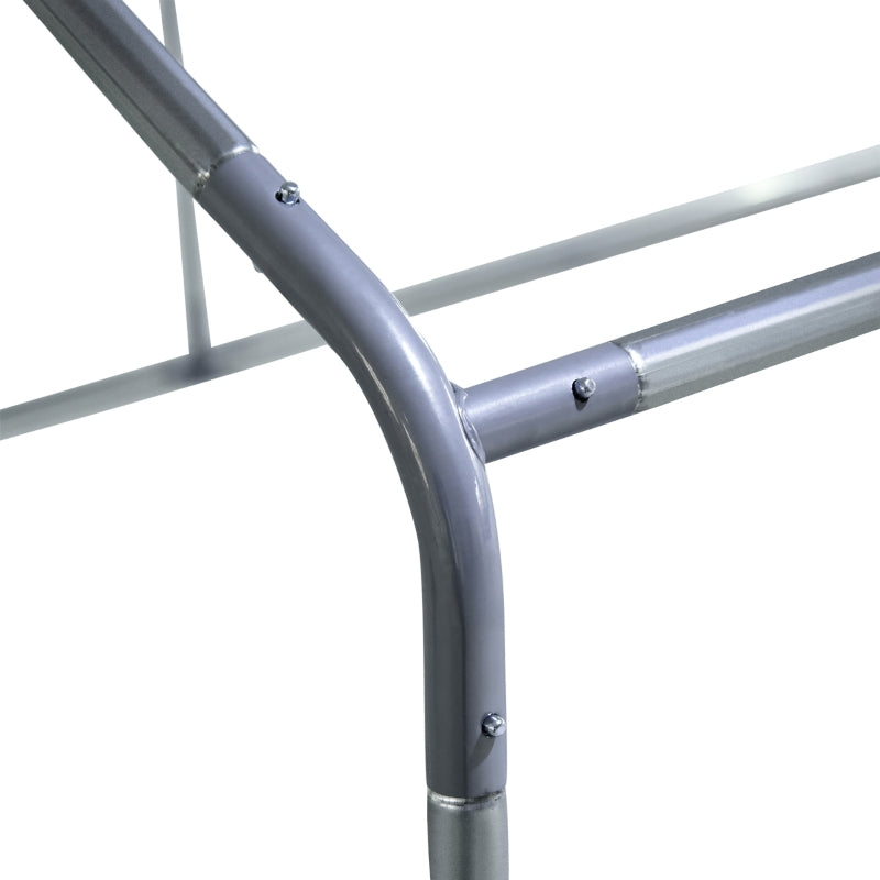 Walk in Chicken Run with Roof for 4-6 Chickens, Wood