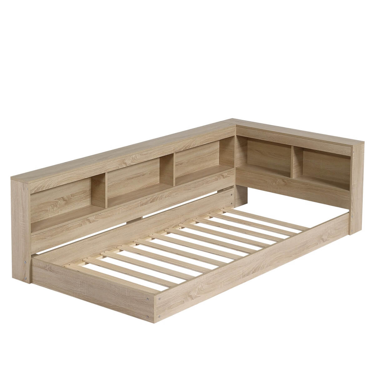 3FT Single Storage Bed 90×190cm – Durable MDF Frame with Large Under-Bed Storage for Adults & Teens