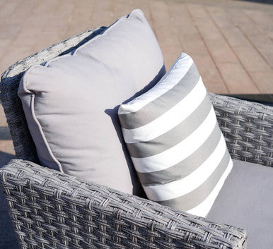 4-Seater Gray Patio Fire Pit Set - PAF-1801-GR