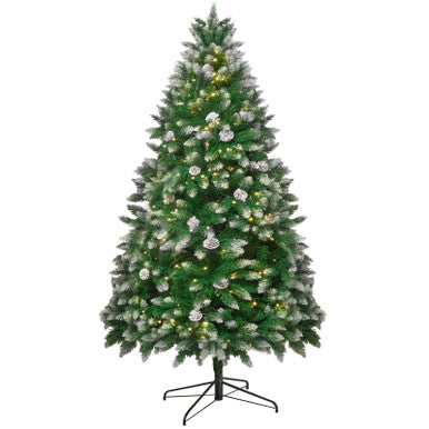5/7/9-Layer Green Christmas Tree with Optional Warm White Lights —PAT-001