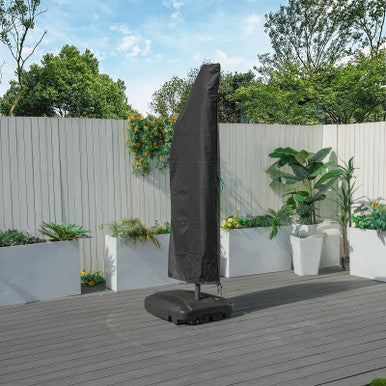 Patio Umbrella Parasol Cover Waterproof Outdoor Offset Banana Style Umbrella Cover -UC-007