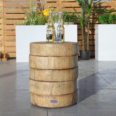 Outdoor Imitated Wood Side Table—PAT-2463ST