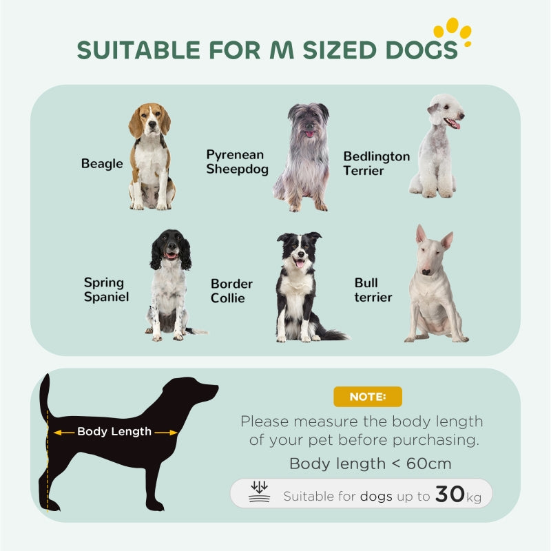 Foldable Dog Crate with 2 Doors, Tray, Soft Cushion, Black