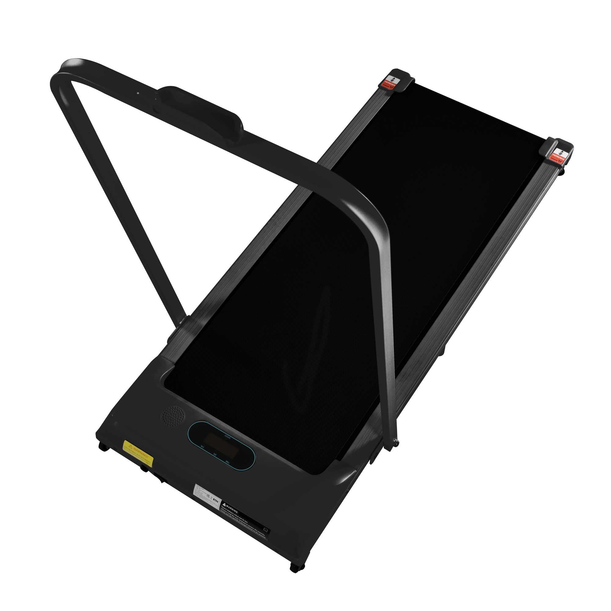 Folding Treadmill for Home Office Use,Under Desk Treadmill,1-6KM/H, Portable Walking Running Machine with Bluetooth Speaker, Remote Control, LCD Display, Phone Holder