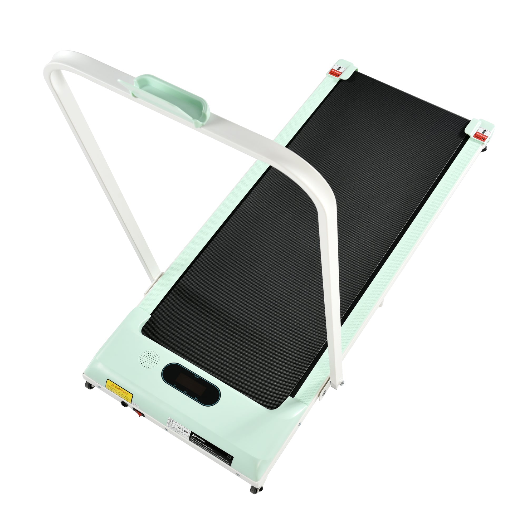 Folding Treadmill: Portable Walking Running Machine with Bluetooth Speaker, Remote Control, LCD Display, Phone Holder, for Home Office Use