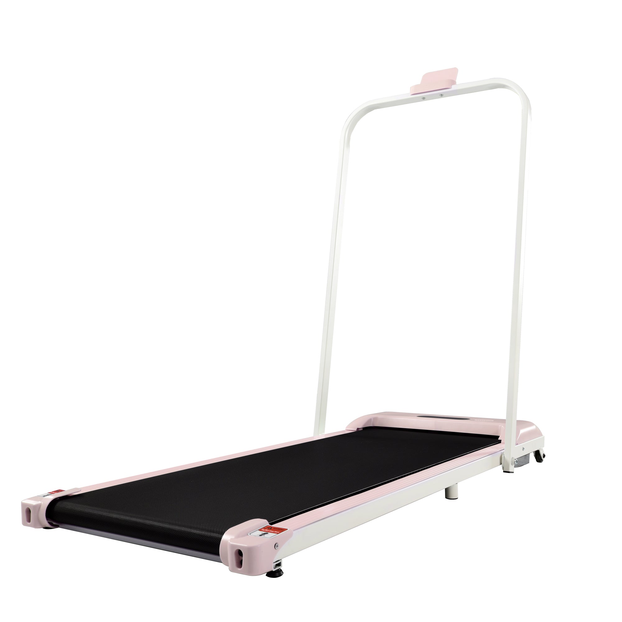 Folding Treadmill: Portable Walking Running Machine with Bluetooth Speaker, LCD Display, Phone Holder