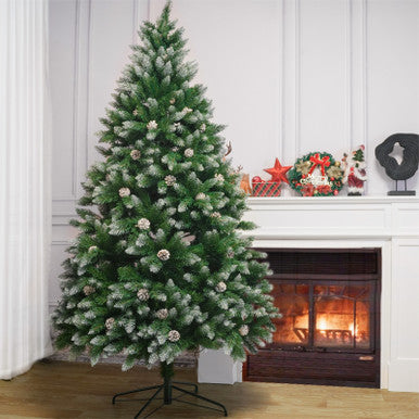 5/7/9-Layer Green Christmas Tree with Optional Warm White Lights —PAT-001