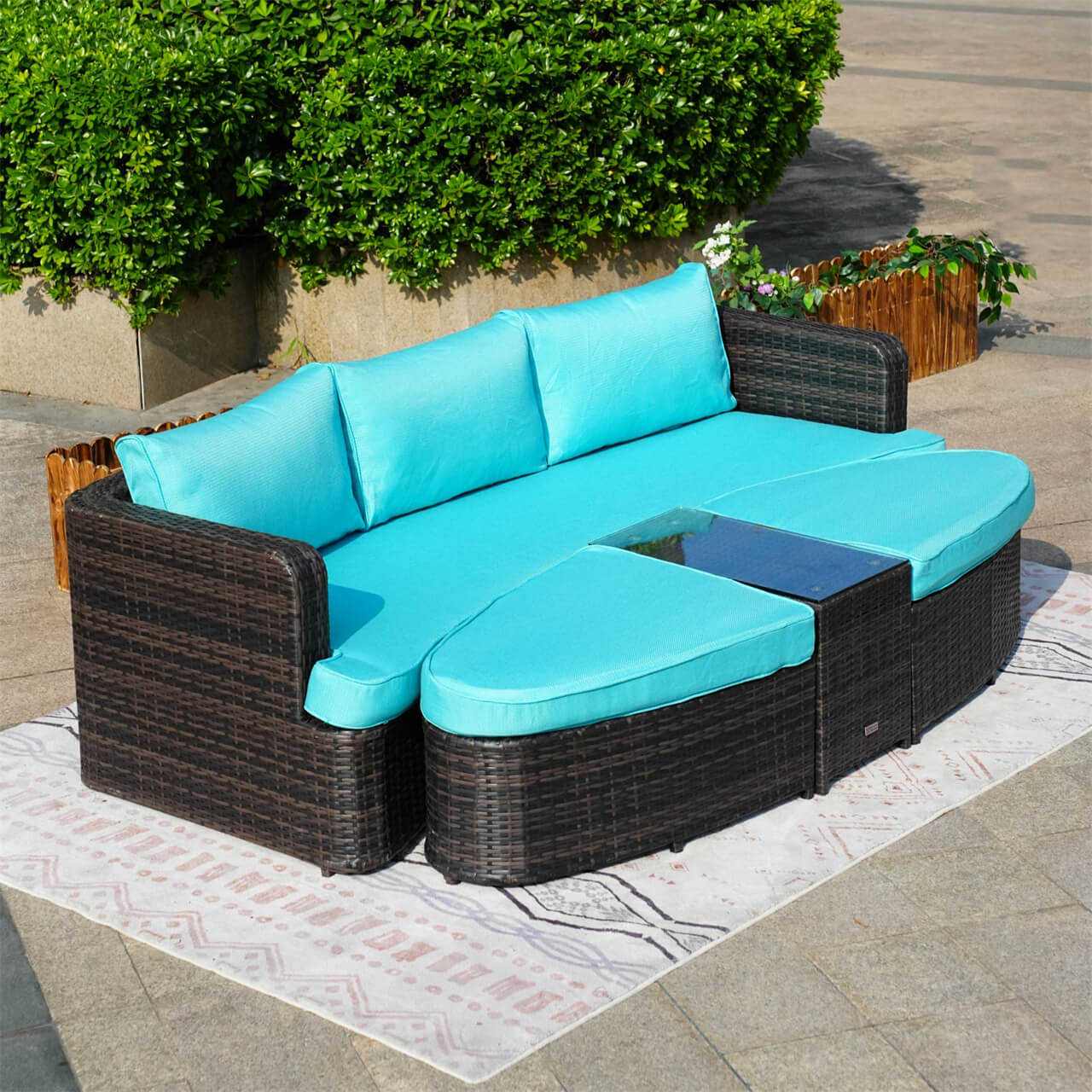Outdoor Daybed (PAL-1202)