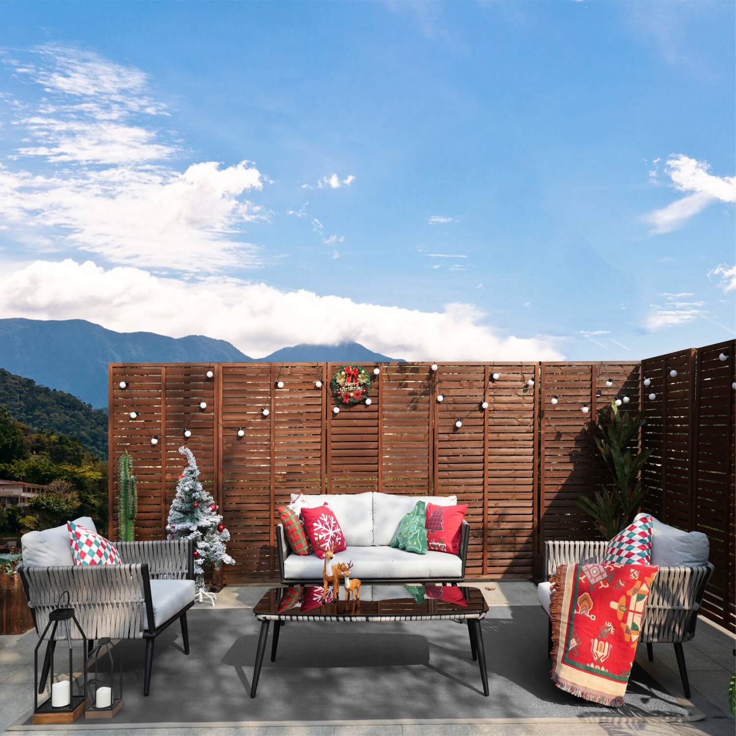 La Palma 4-Seater Outdoor Sofa Set – PAS-1649B