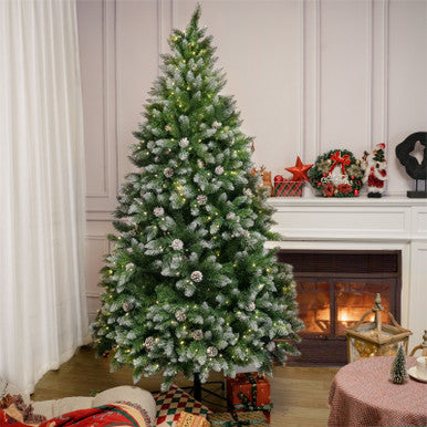 5/7/9-Layer Green Christmas Tree with Optional Warm White Lights —PAT-001
