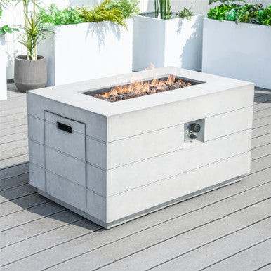 Rectangular Outdoor Fire Pit Table—PAG-2150