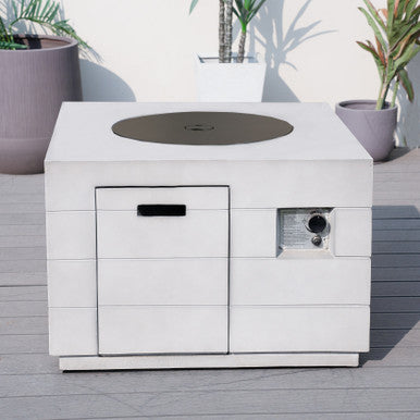 Stylish Square Outdoor Fire Pit Table - PAG-2140