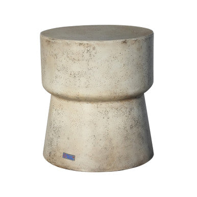 Outdoor Imitation Wood Waterproof Cylindrical Edge Coffee Table—PAT-2464ST