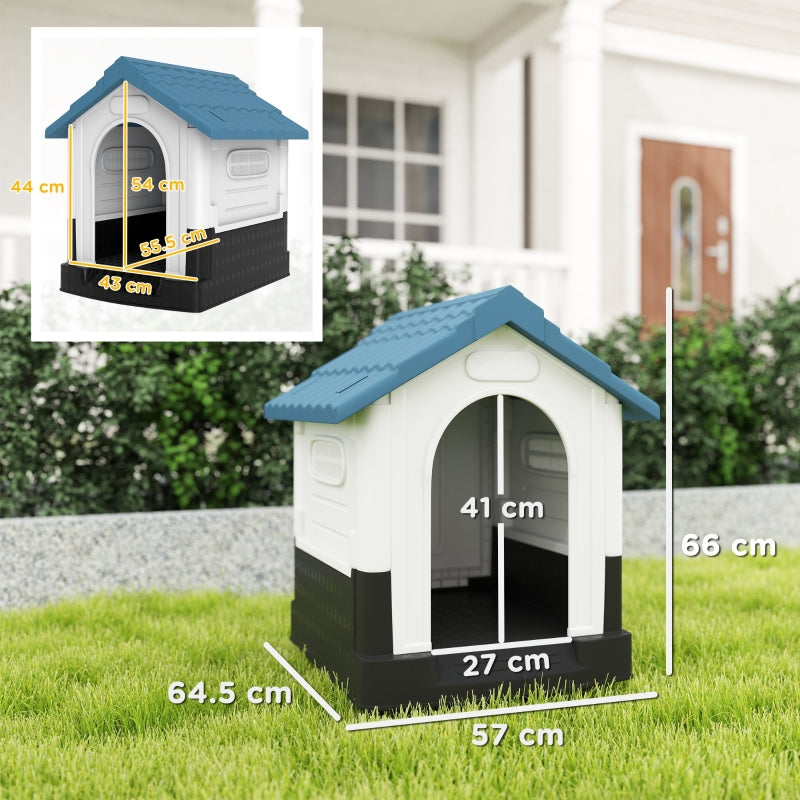 Dog Kennel House, for Miniature Dogs, 64.5 x 57 x 66cm, Outside