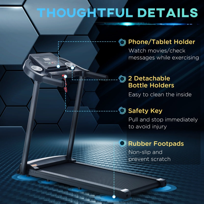 Treadmill Electric Motorised Running Machine with LED Display