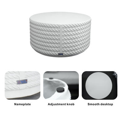 White Waterproof Outdoor Coffee Table—PAT-2462TA