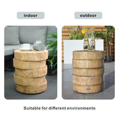 Outdoor Imitated Wood Side Table—PAT-2463ST