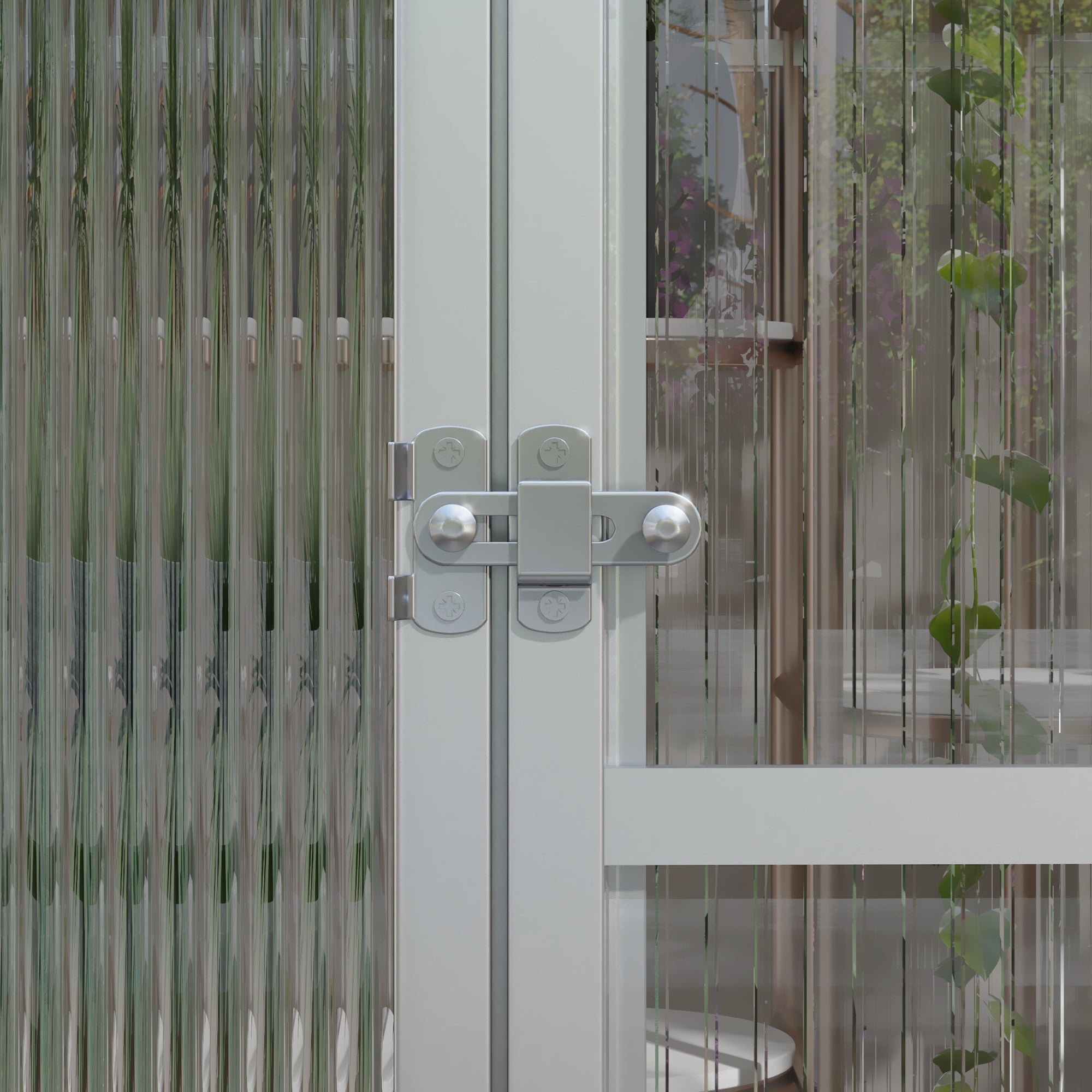 Greenhouse, 6 x 6ft, Aluminium Frame