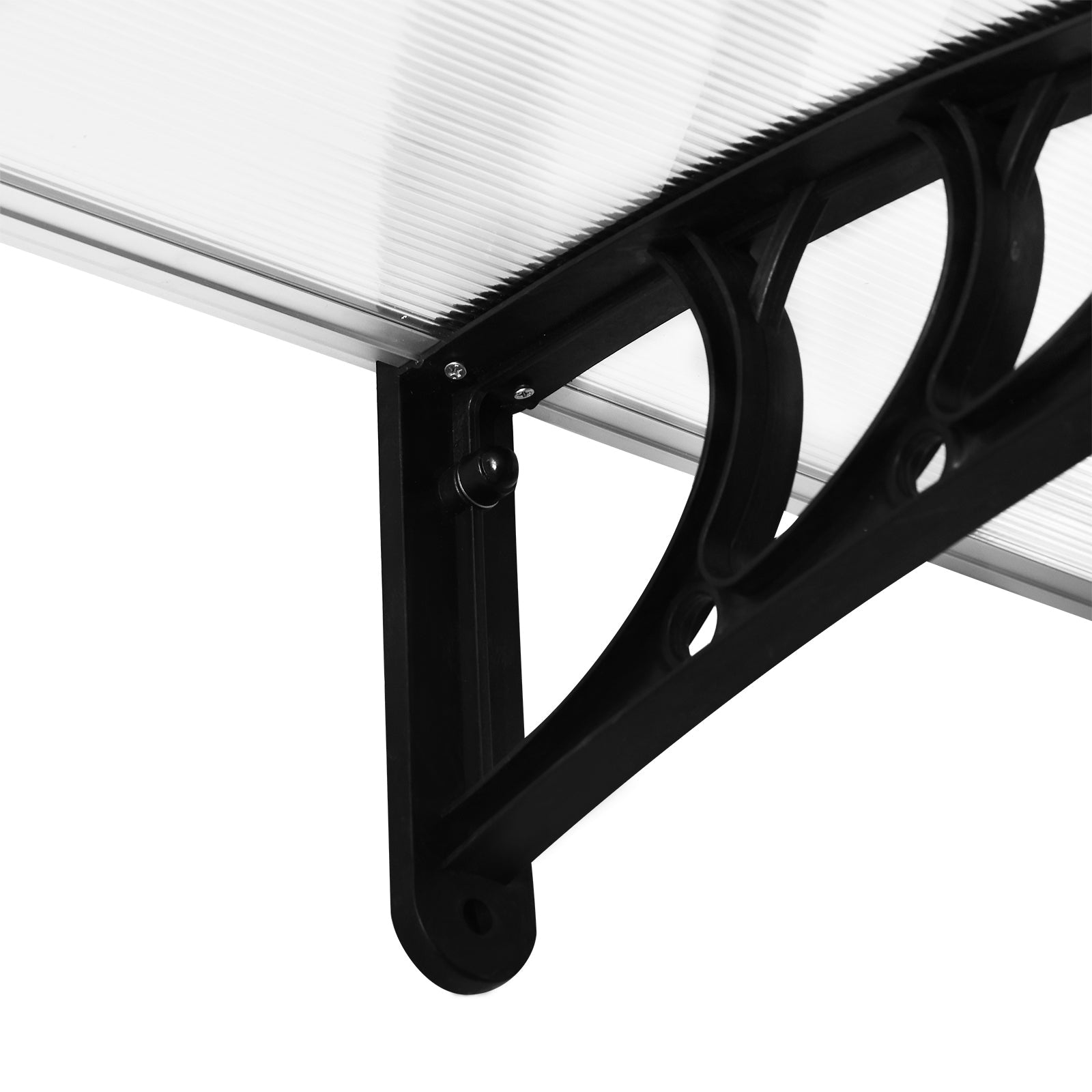 Front Door Canopy Outdoor Awning Polycarbonate White