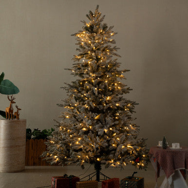 7ft Pre-Lit Finland Fir Artificial Christmas Tree—RATH-FIN-7-LED 7FT