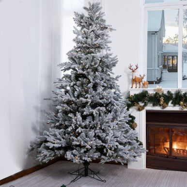 7ft Pre-Lit Finland Fir Artificial Christmas Tree—RATH-FIN-7-LED 7FT