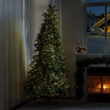 6.5ft Slim Artificial Pine Christmas Tree—PAT-001L-6.5FT-UK