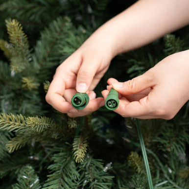 6.5ft Slim Artificial Pine Christmas Tree—PAT-001L-6.5FT-UK