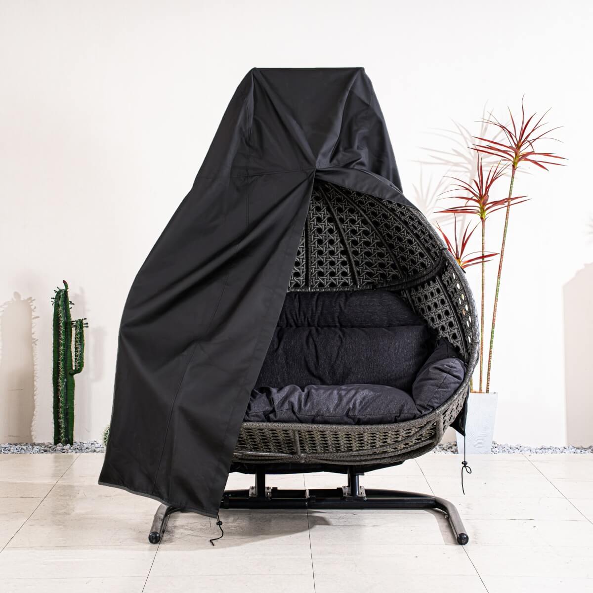 Waterproof Pod Chair Cover Egg Chair Cover – Heavy Duty, All-Season Protection