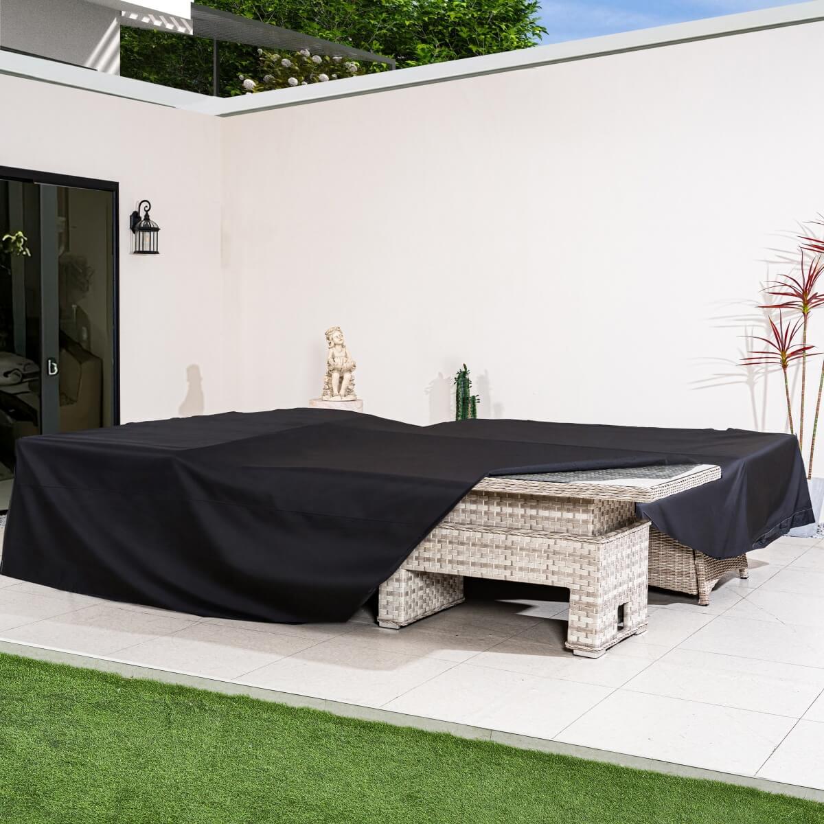 Waterproof Outdoor Furniture Cover RC-2028 – Heavy Duty, All-Season Protection (227 × 188 × 91 cm)