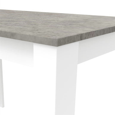 3-Piece Rectangular Dining Set with Two Benches for Kitchen—PAD-2461D