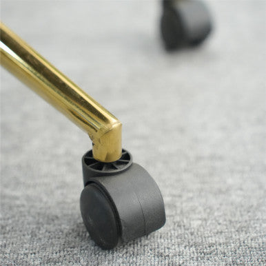 Adjustable Height Swivel Chair with New Teddy Fabric for Home and Office—PAC-2401RC