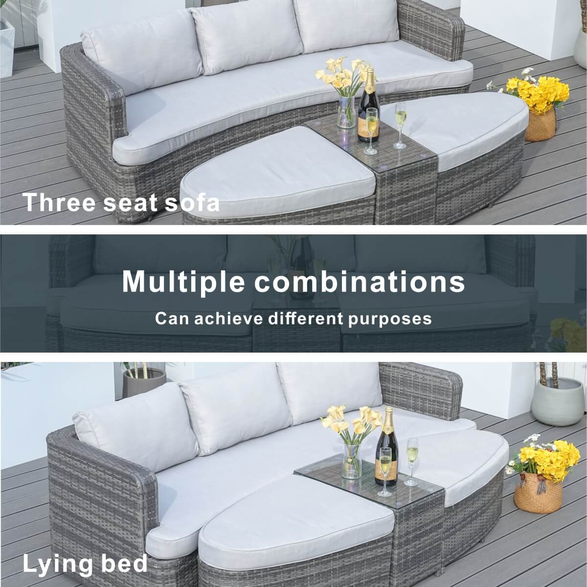 Outdoor Daybed (PAL-1202)