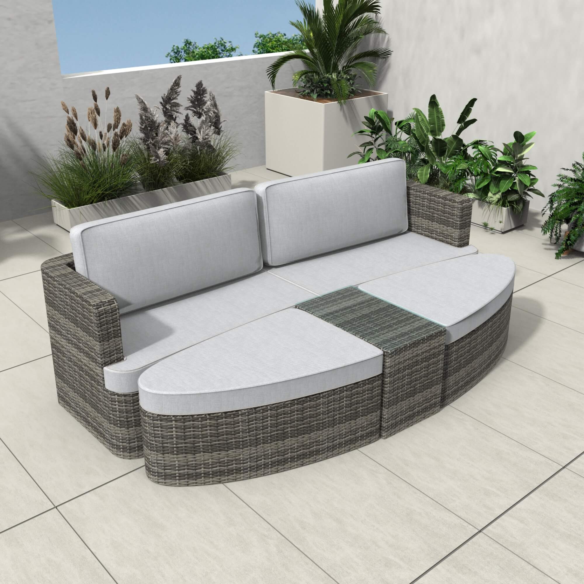 Outdoor Daybed (PAL-1202)