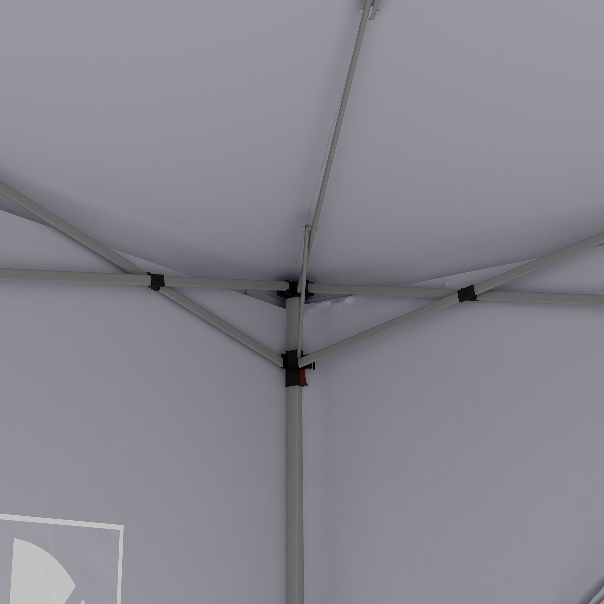 Pop Up Gazebo, Wedding Party Canopy Tent Marquee with Carry Bag and Windows, White