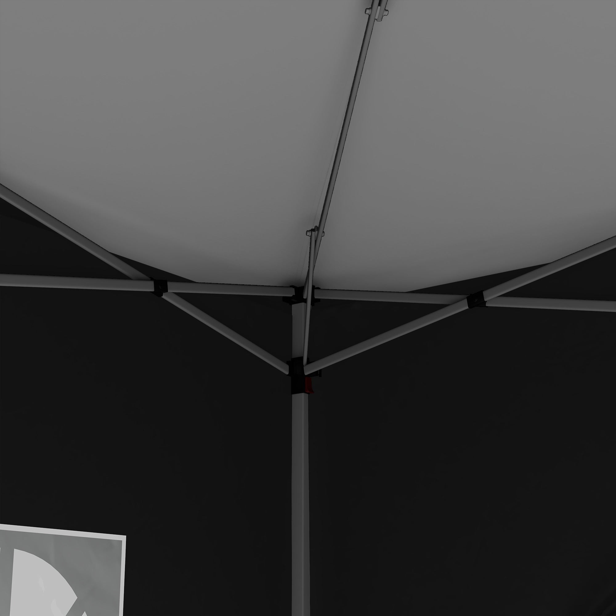 Pop Up Gazebo 3x3m Water & UV Resistant Black