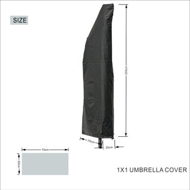 Patio Umbrella Parasol Cover Waterproof Outdoor Offset Banana Style Umbrella Cover -UC-007