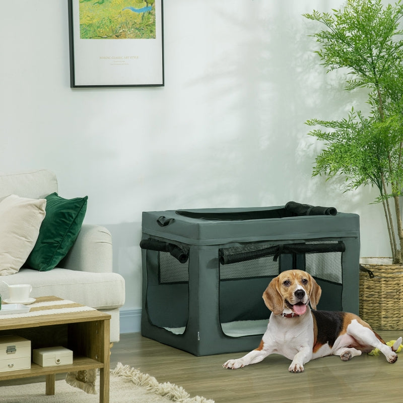 Pet Carrier Bag, Cushion for Medium Large Dogs - Grey