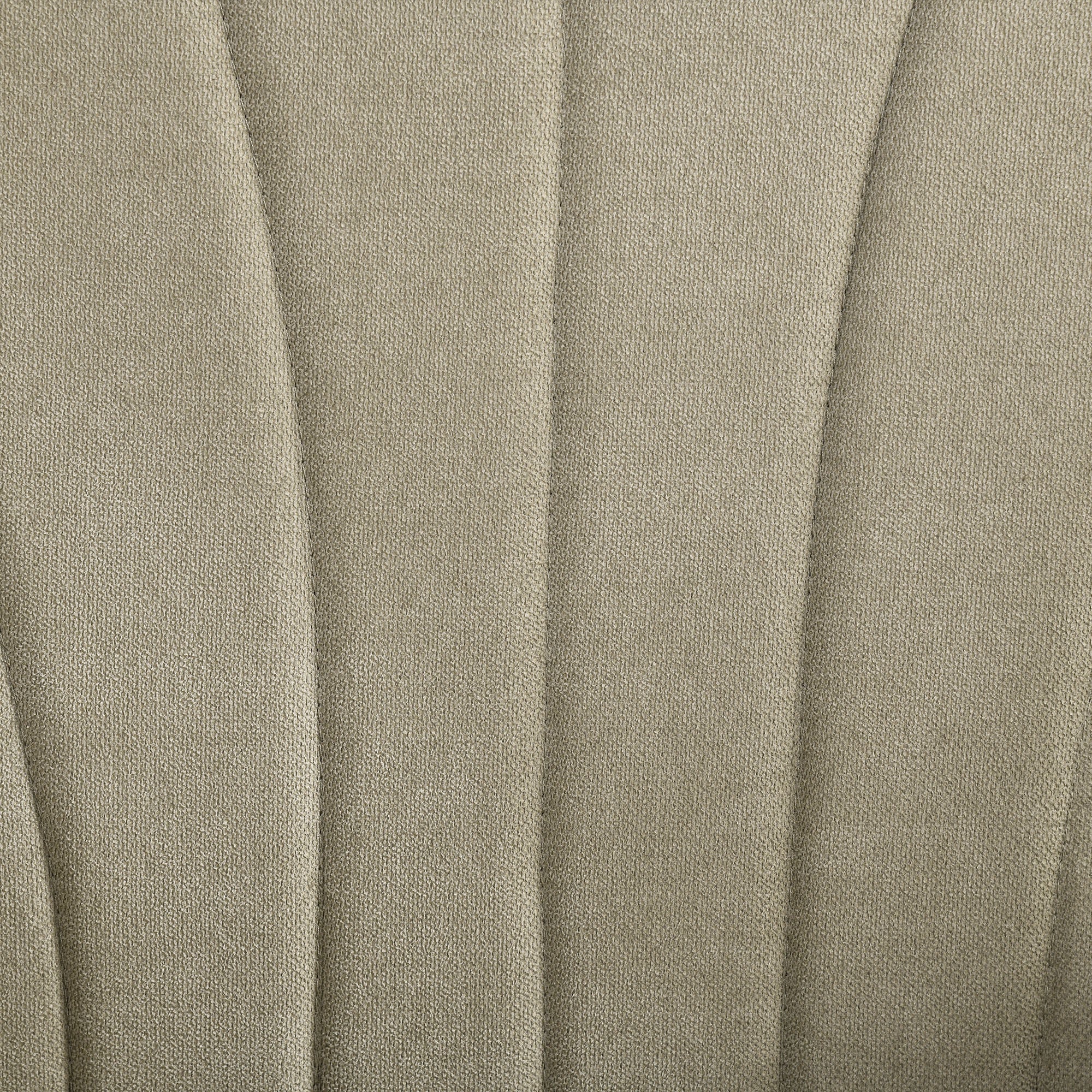 Upholstered Accent Chair with Rolled Arms and Wood Legs, Beige