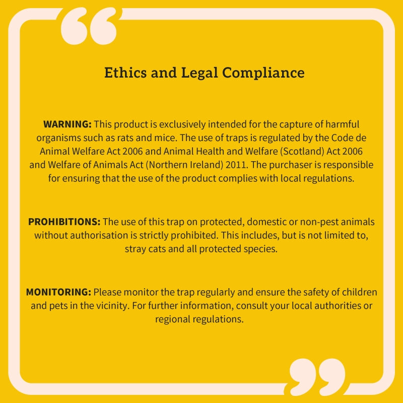 Two-Door Live Trap for Small Animals, Rat and Mice - Dark Green