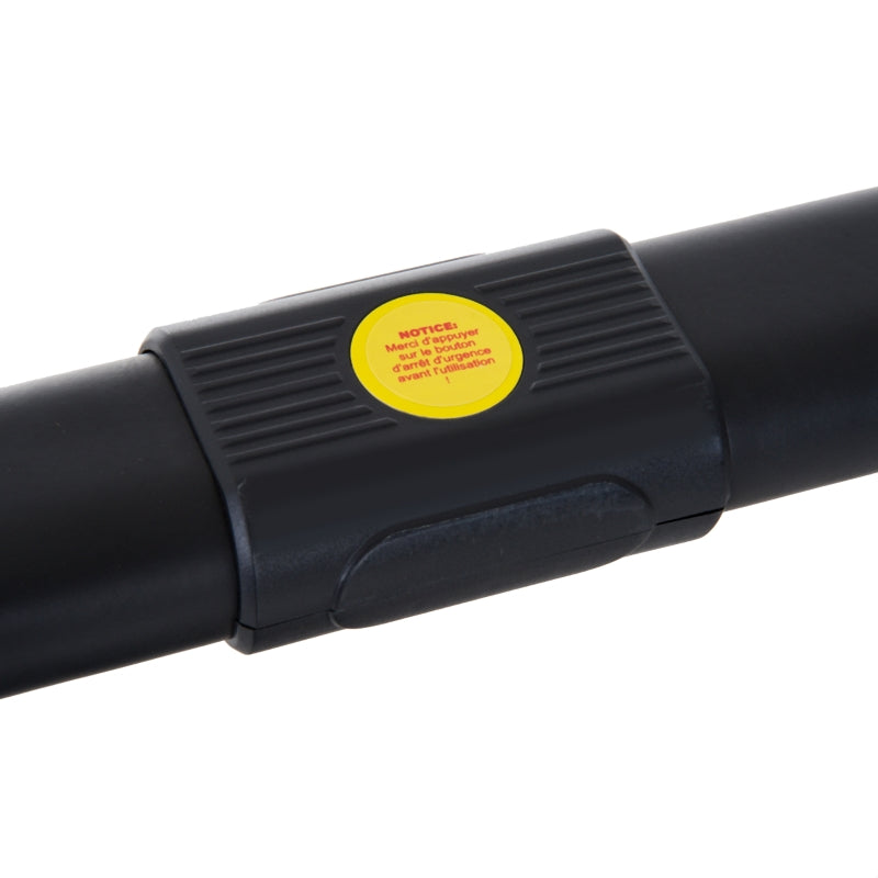 Steel Folding Motorized Home Treadmill, LCD Monitor, Black